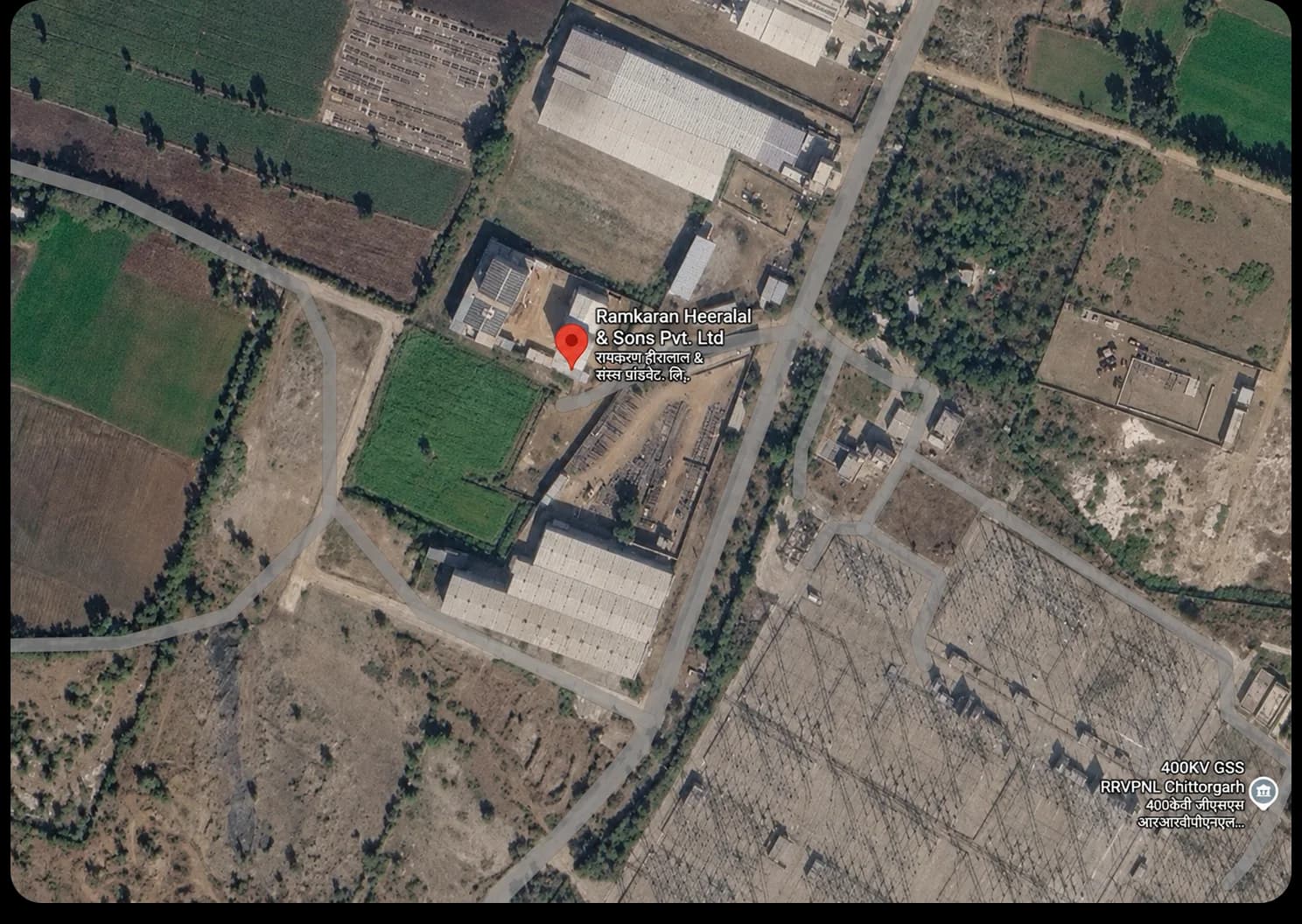 RHSPL Factory Location Map View