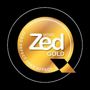 MSME ZED Gold Certified Seal
